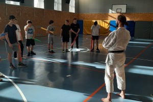 Hodina tělesné výchovy na SPŠ Trutnov