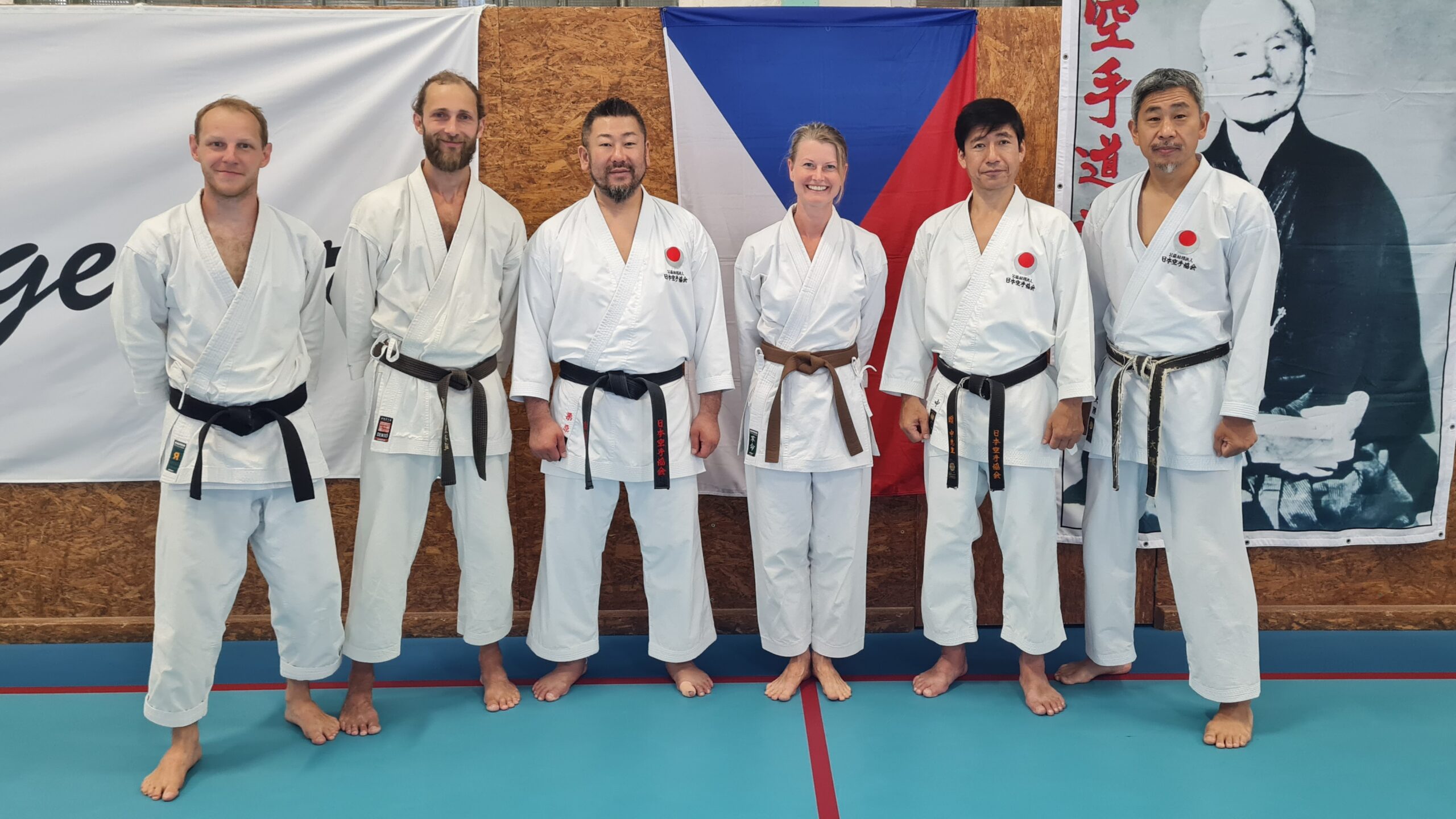 Yukiyama s japonskými instruktory